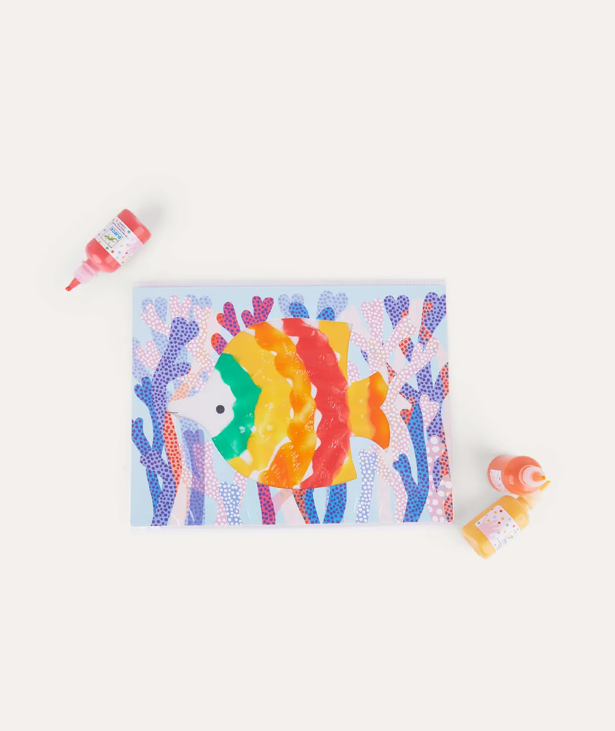 Easy Clean Painting Set Animals - Multi