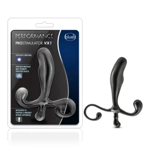 Performance By Blush® | Prostimulator VX1 Black 5-Inch Anal Plug